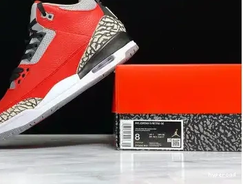 Hyperoad CEMENT” AIR “RED 3 JORDAN 0607